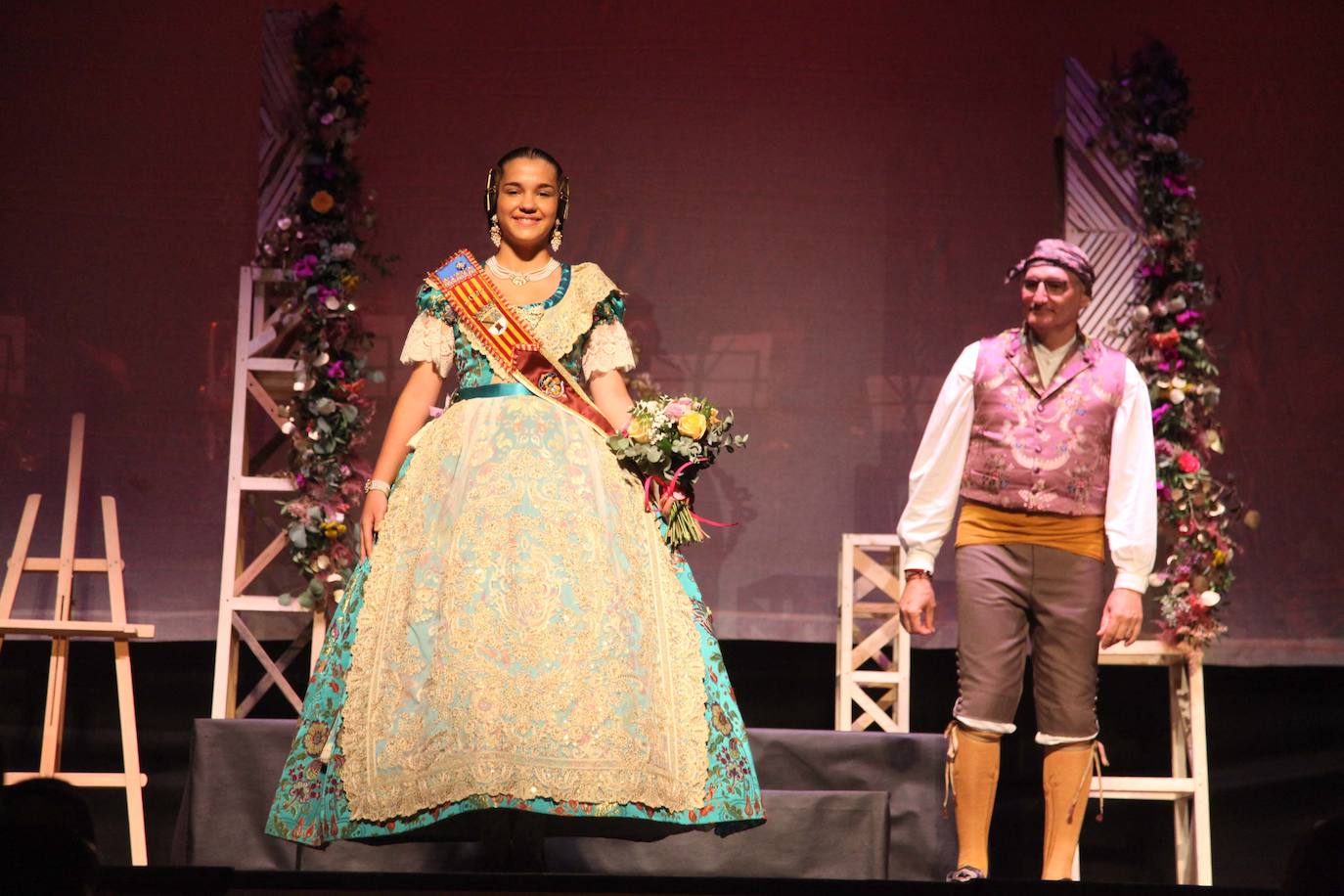 Candela Marco, fallera mayor infantil de Dénia