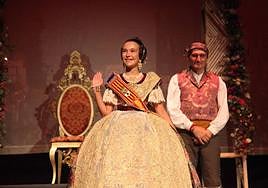 Candela Marco, fallera mayor infantil 2024 de Dénia