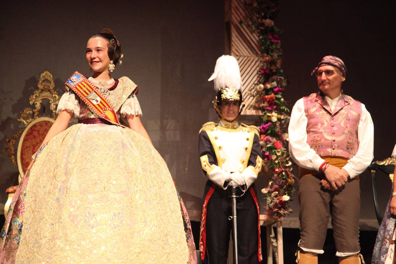 Candela Marco, fallera mayor infantil de Dénia