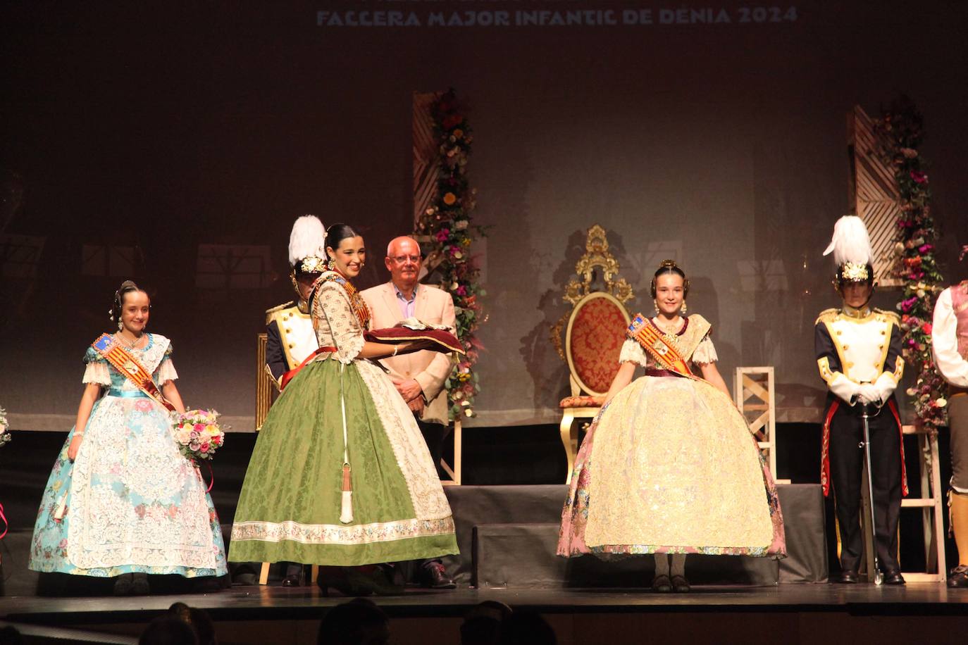 Candela Marco, fallera mayor infantil de Dénia