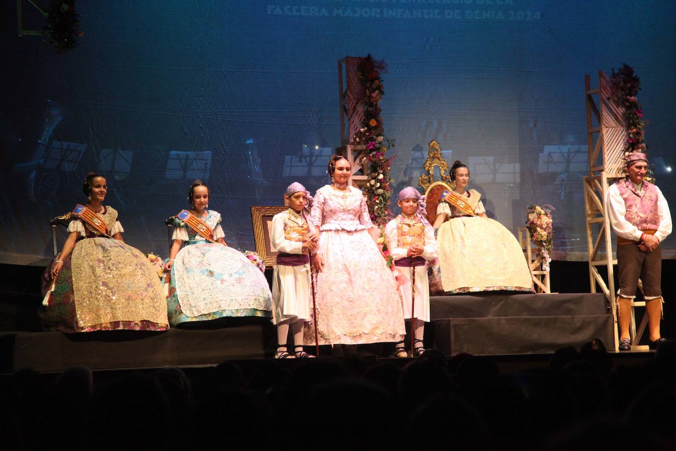 Candela Marco, fallera mayor infantil de Dénia