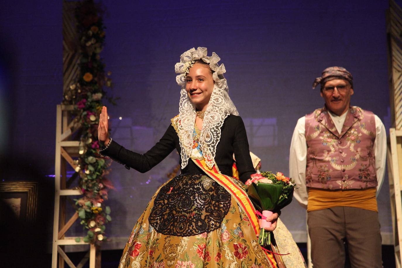 Candela Marco, fallera mayor infantil de Dénia