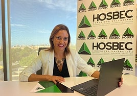 Mayte García, secretaria general de Hosbec