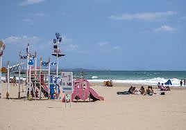 Panorámica de la playa de El Altet