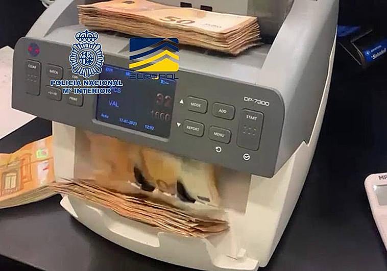 Dinero del tráfico de drogas