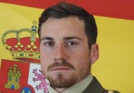 Adrián Roldán Marín, el 'boina verde' fallecido este jueves en Alicante.