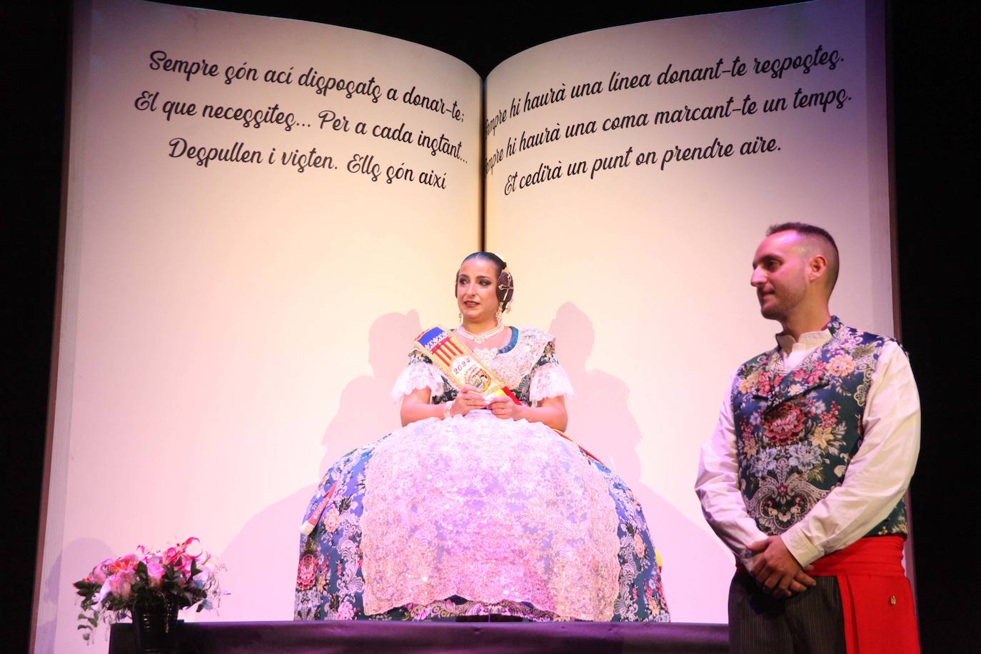 Presentación Fallera Mayor París Pedrera 2024 de Dénia