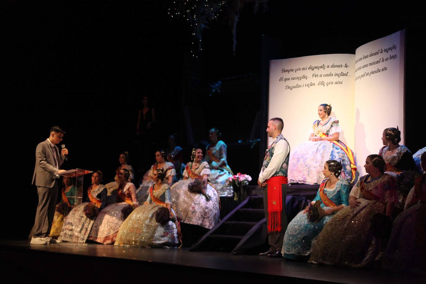 Presentación Fallera Mayor París Pedrera 2024 de Dénia