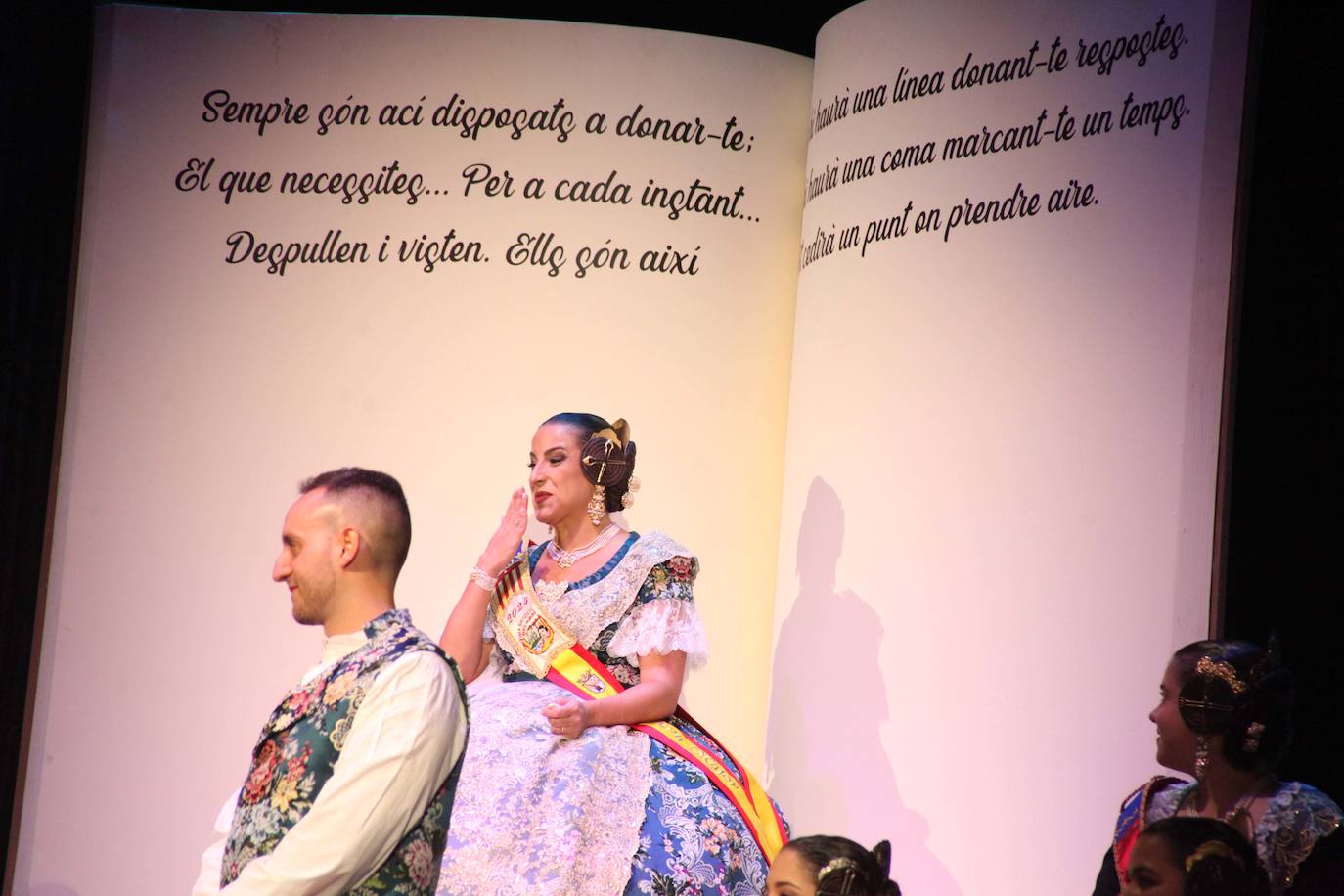 Presentación Fallera Mayor París Pedrera 2024 de Dénia