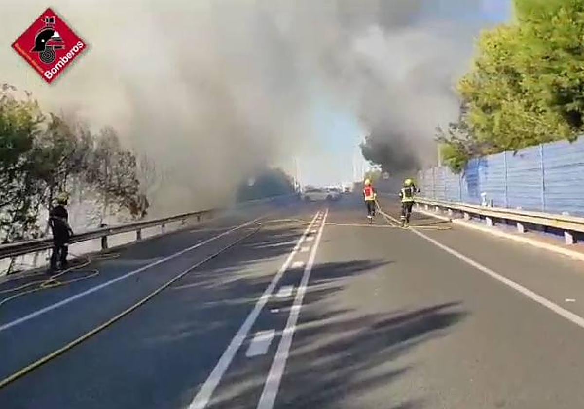 Actuaciones del incendio