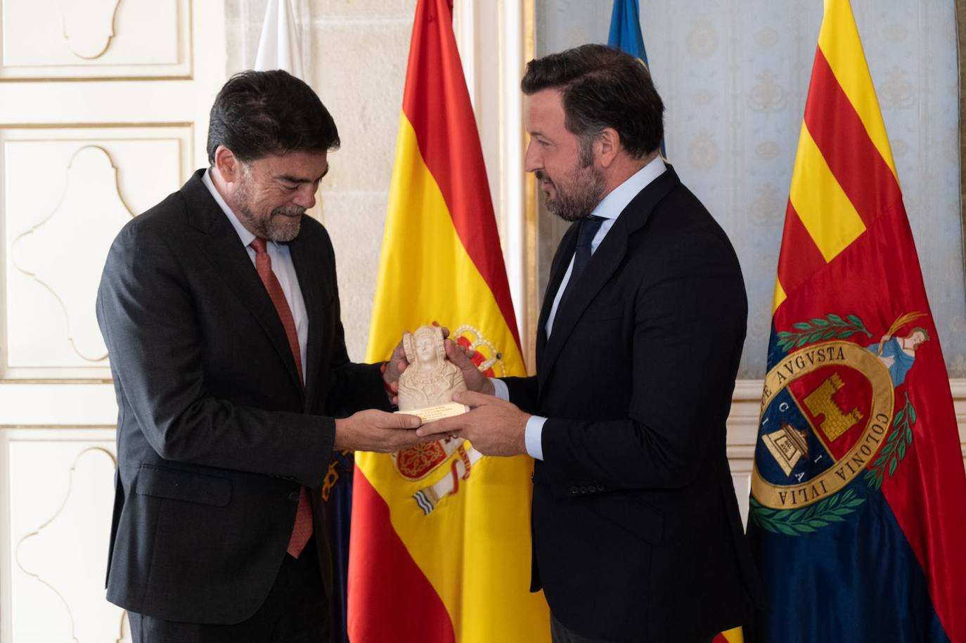 Así ha sido la visita de Pablo Ruz al Consistorio de Alicante