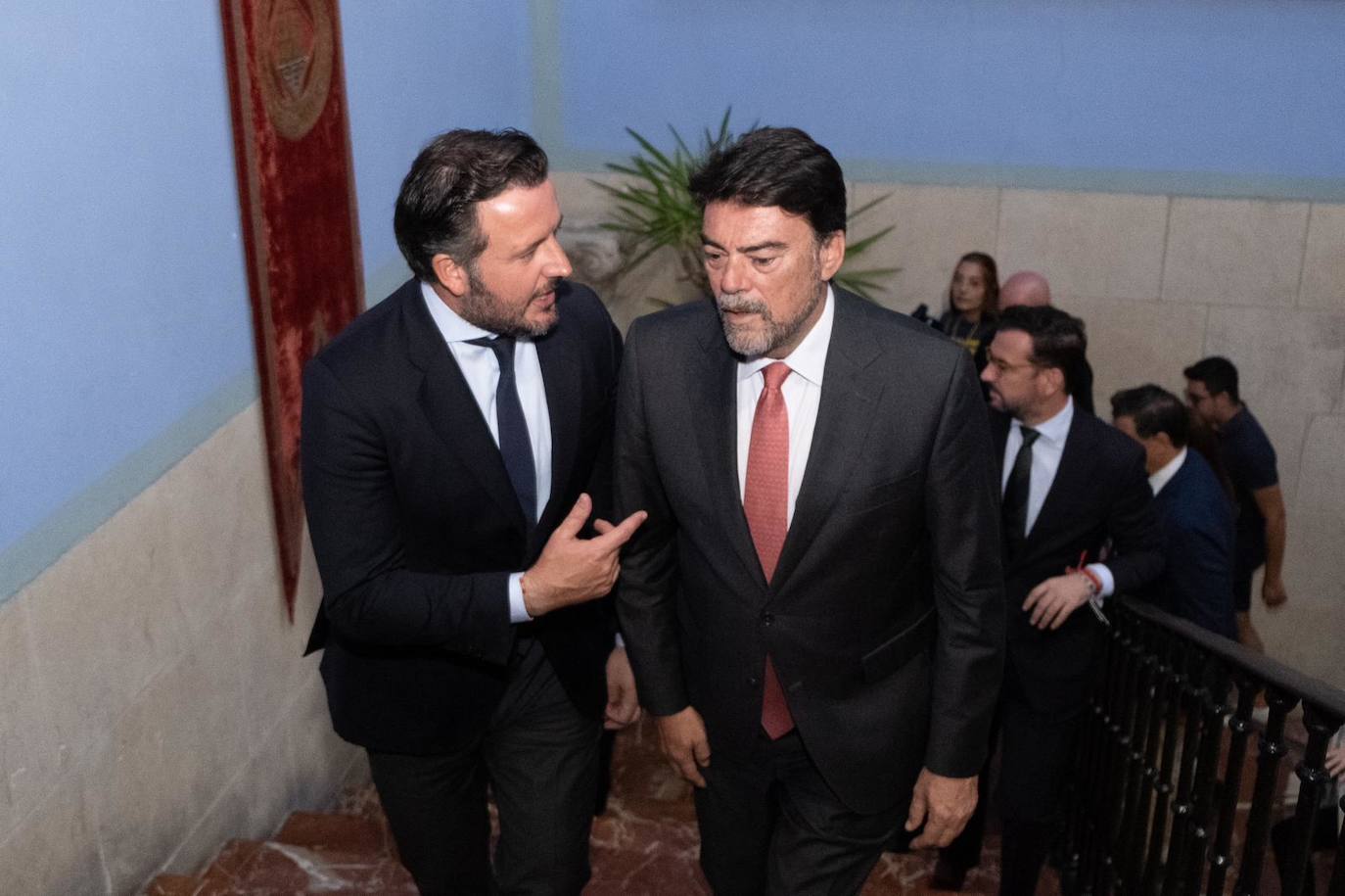 Así ha sido la visita de Pablo Ruz al Consistorio de Alicante