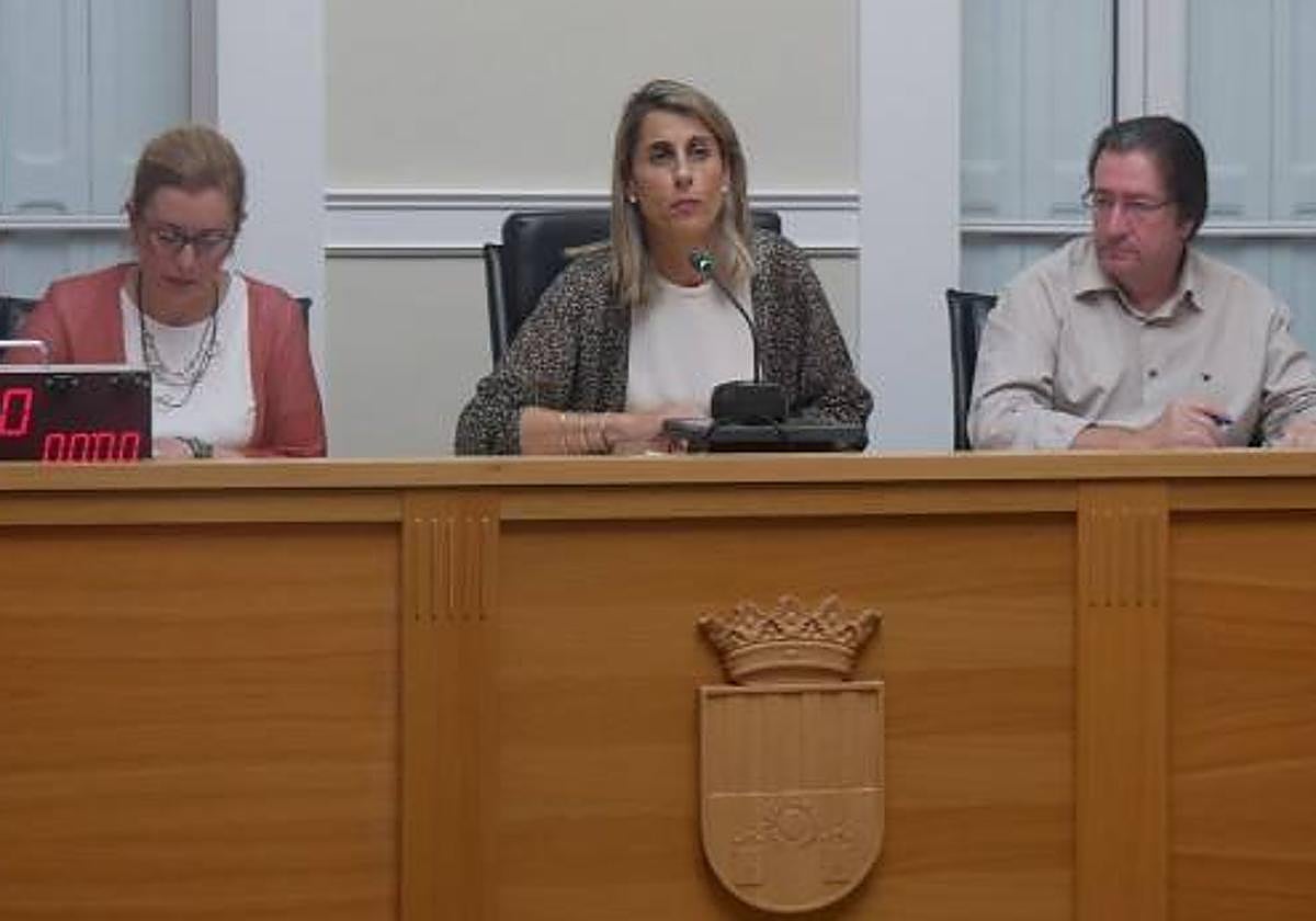 El pleno en el Ayuntamiento de Crevillent.