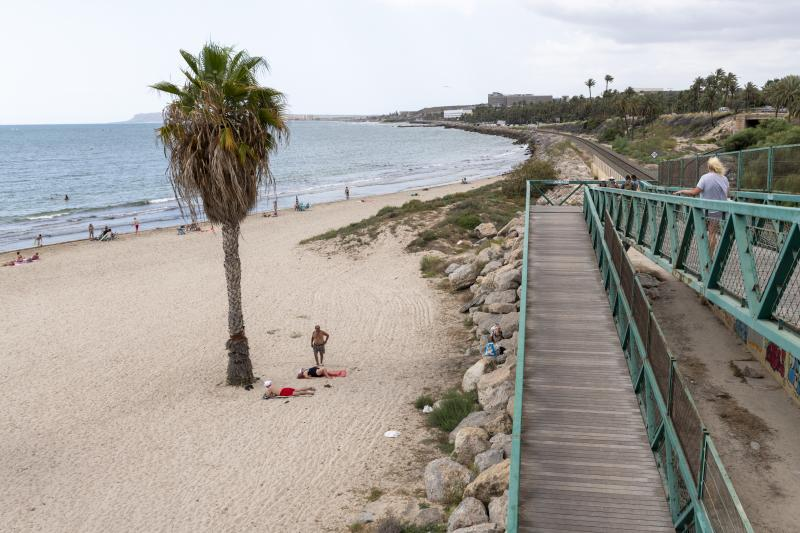 La playa de San Gabriel.