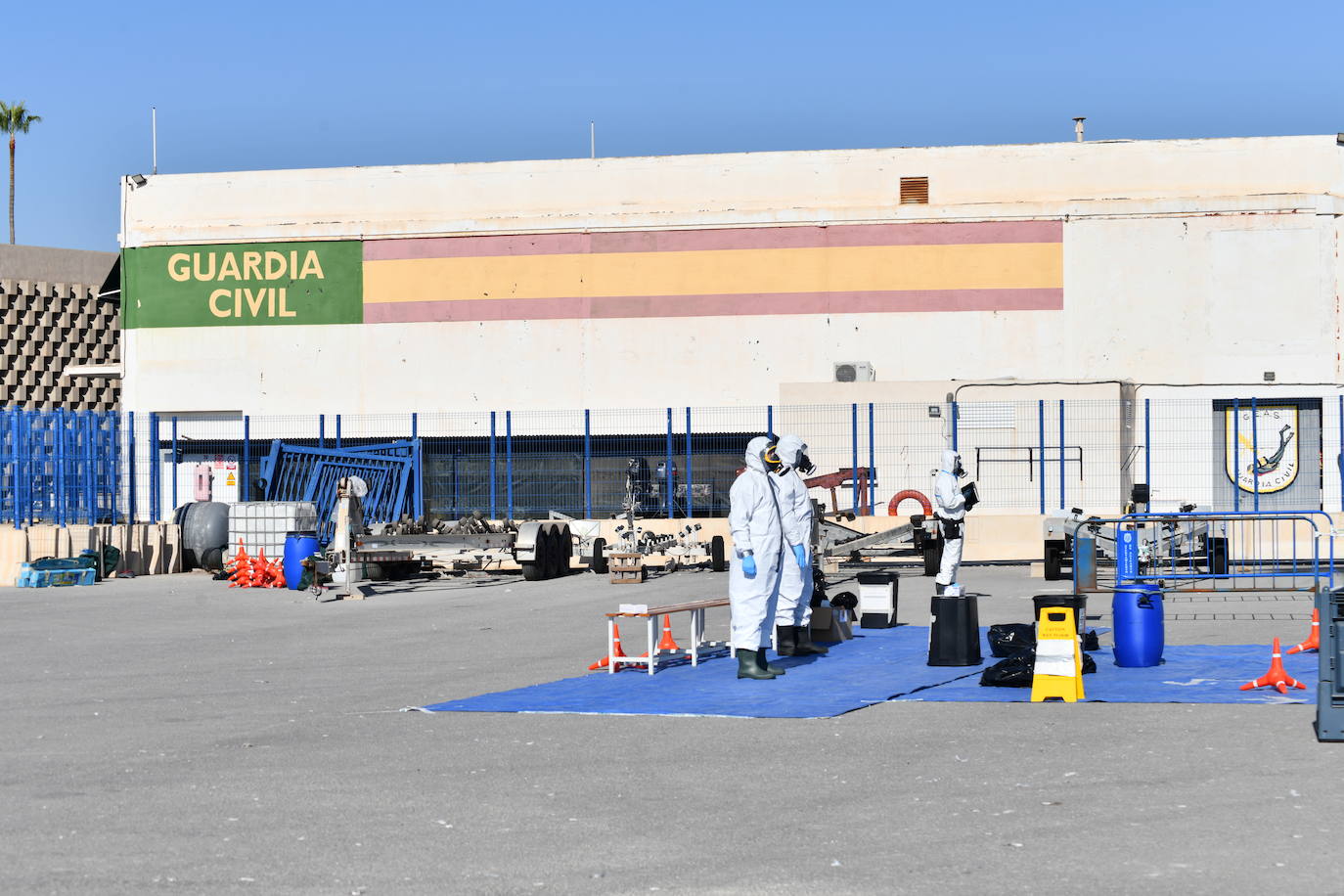 La Guardia Civil se prepara en Alicante para una posible amenaza NRBQ