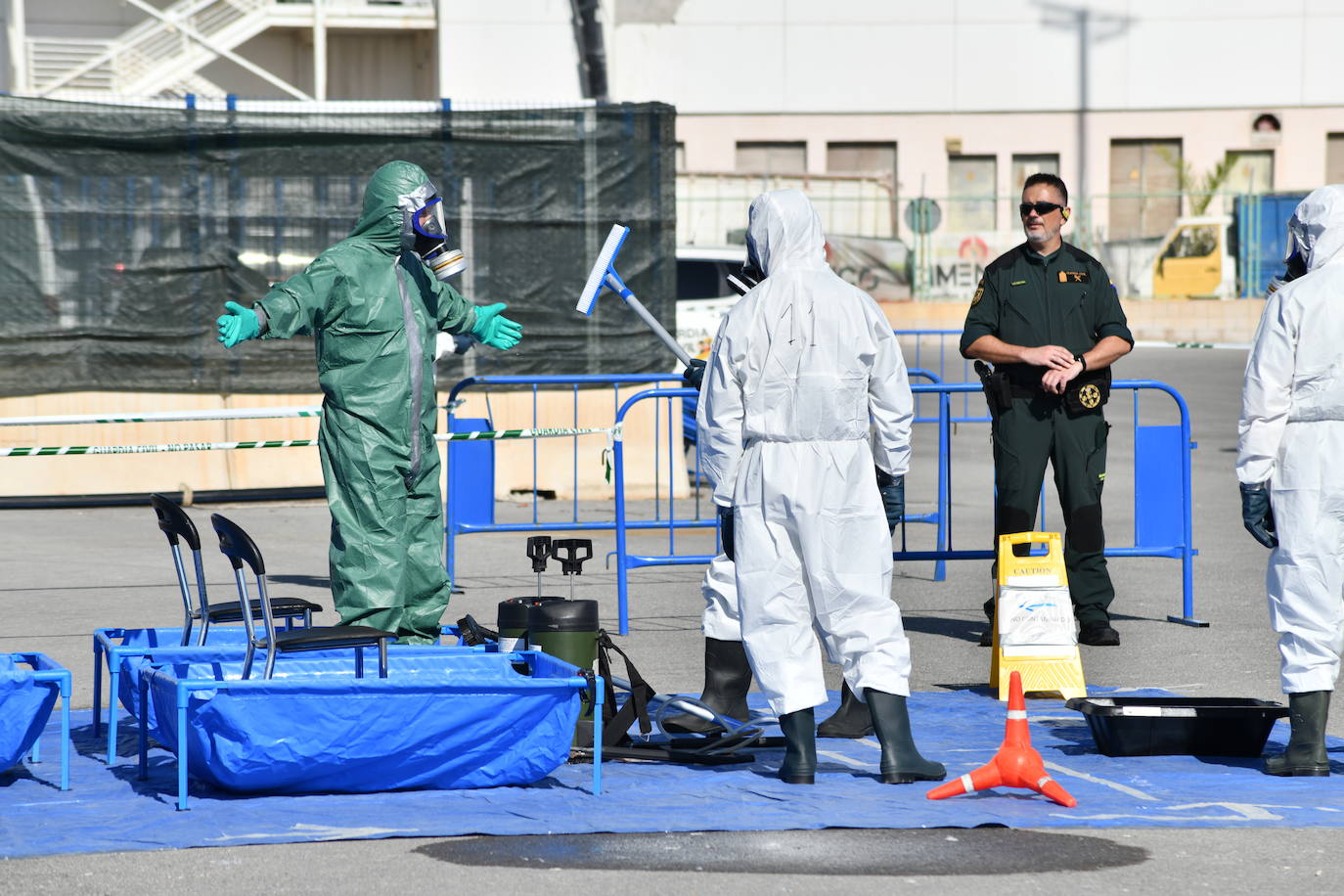 La Guardia Civil se prepara en Alicante para una posible amenaza NRBQ