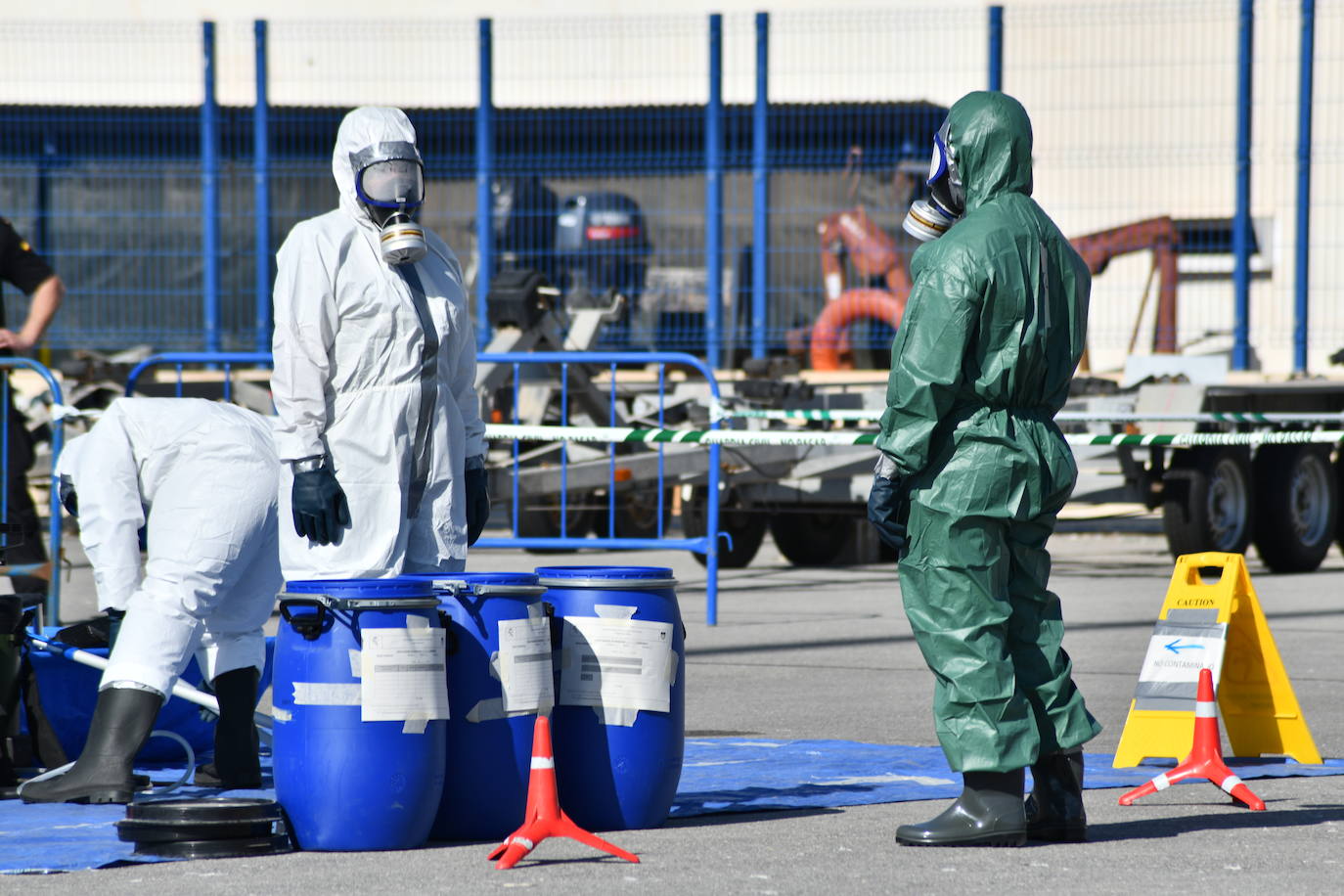 La Guardia Civil se prepara en Alicante para una posible amenaza NRBQ