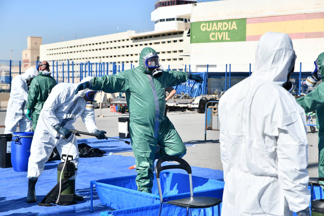 La Guardia Civil se prepara en Alicante para una posible amenaza NRBQ
