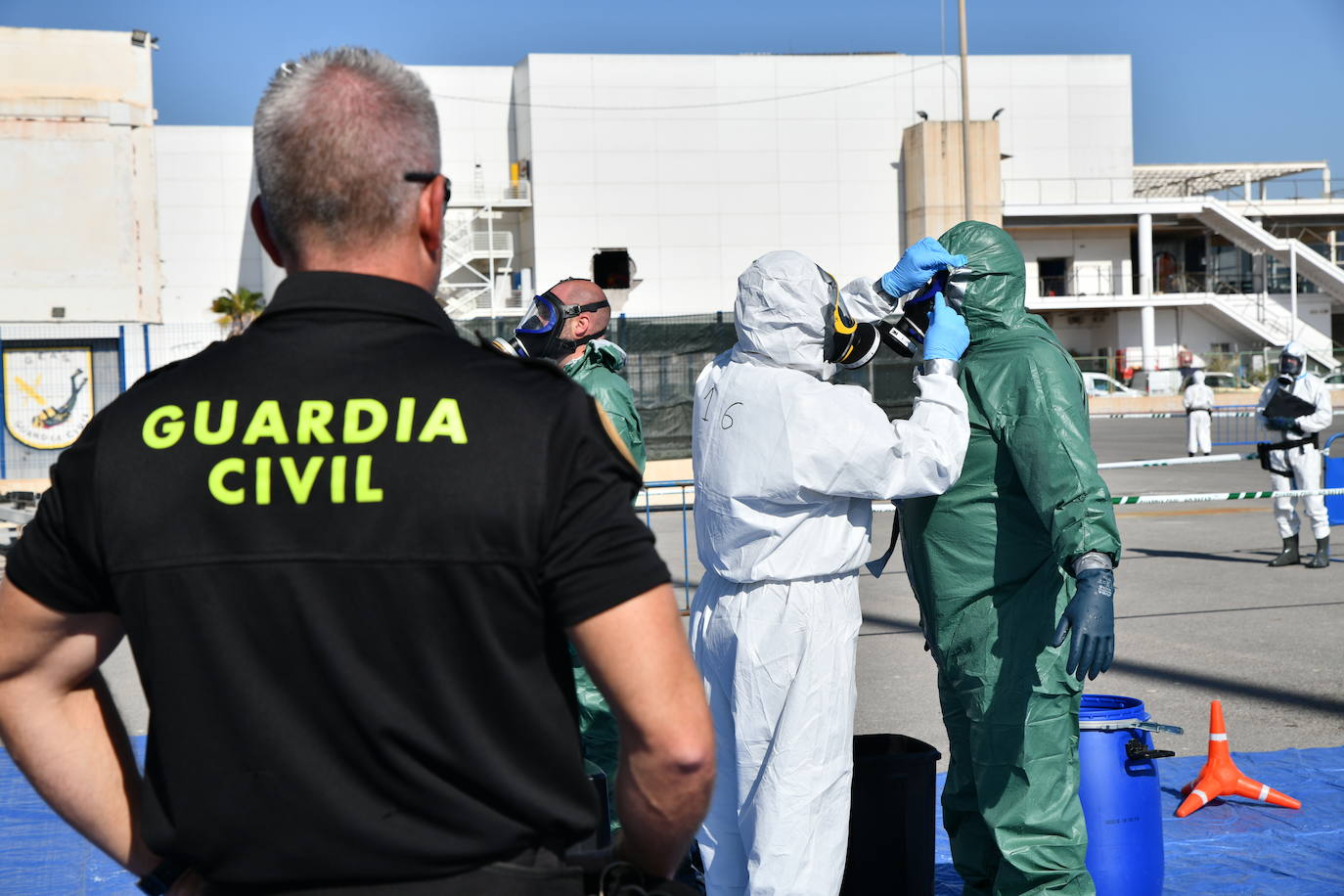 La Guardia Civil se prepara en Alicante para una posible amenaza NRBQ
