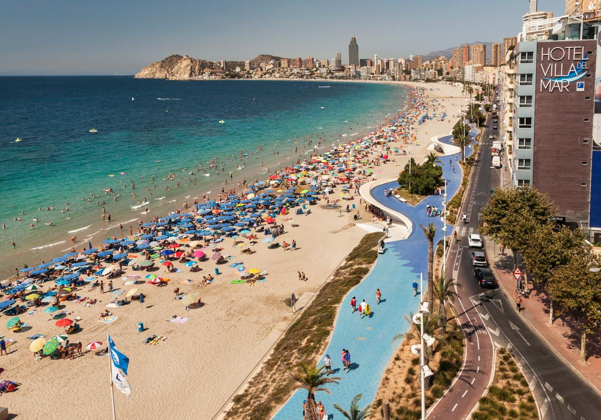 Webcam de benidorm playa poniente
