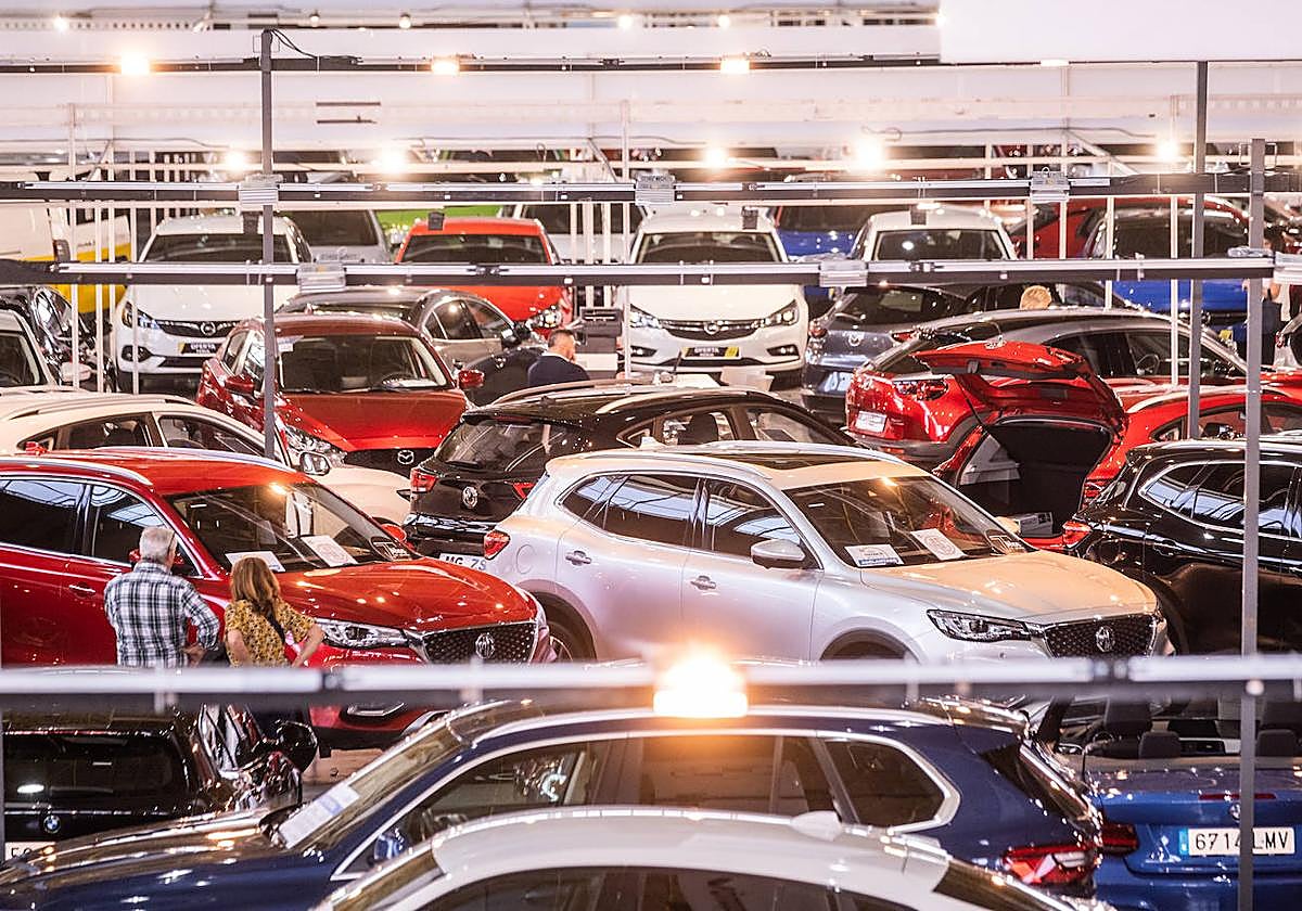 Feria de coches de segunda mano
