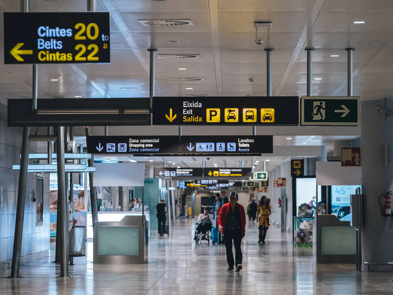 Terminal del Aeropuerto Alicante-Elche.