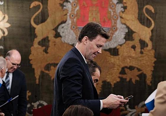 El concejal de Hacienda, Toni Gallego.