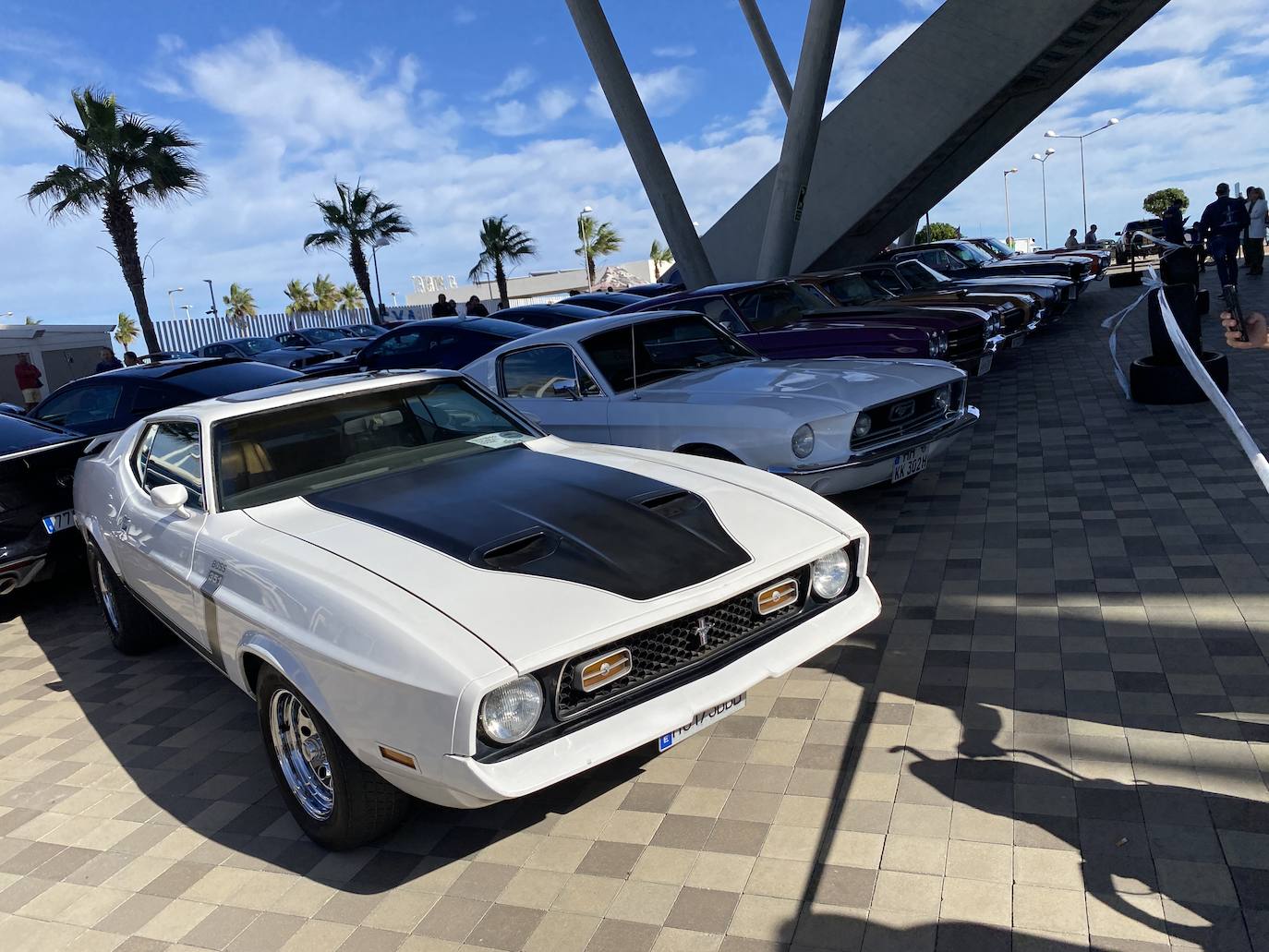 &#039;Muscle cars&#039; americanos en Dénia