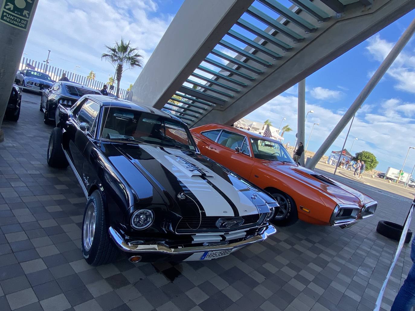 &#039;Muscle cars&#039; americanos en Dénia