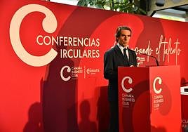 José María Aznar en el Cámara Business Club de Alicante