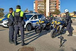 Efectivos de la Policía Local de Alicante.