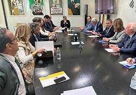 Reunión Conferencia de Presidentes y Presidentas de los Consejos Sociales con el conseller.