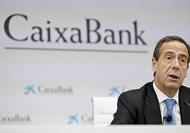 El consejero delegado, Gonzalo Gortázar, durante la rueda de prensa que ha ofrecido en Valencia