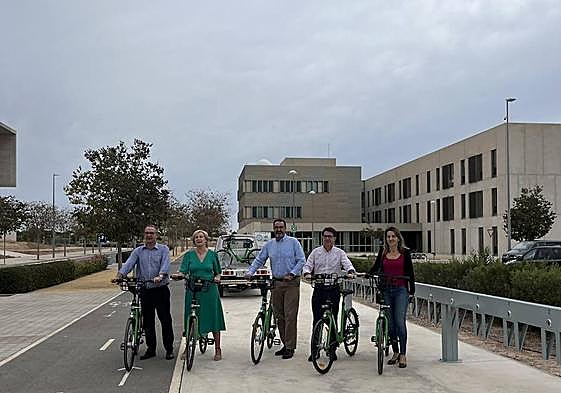 Nueva estación de Bicisanvi en el Parque Científico de la UA.