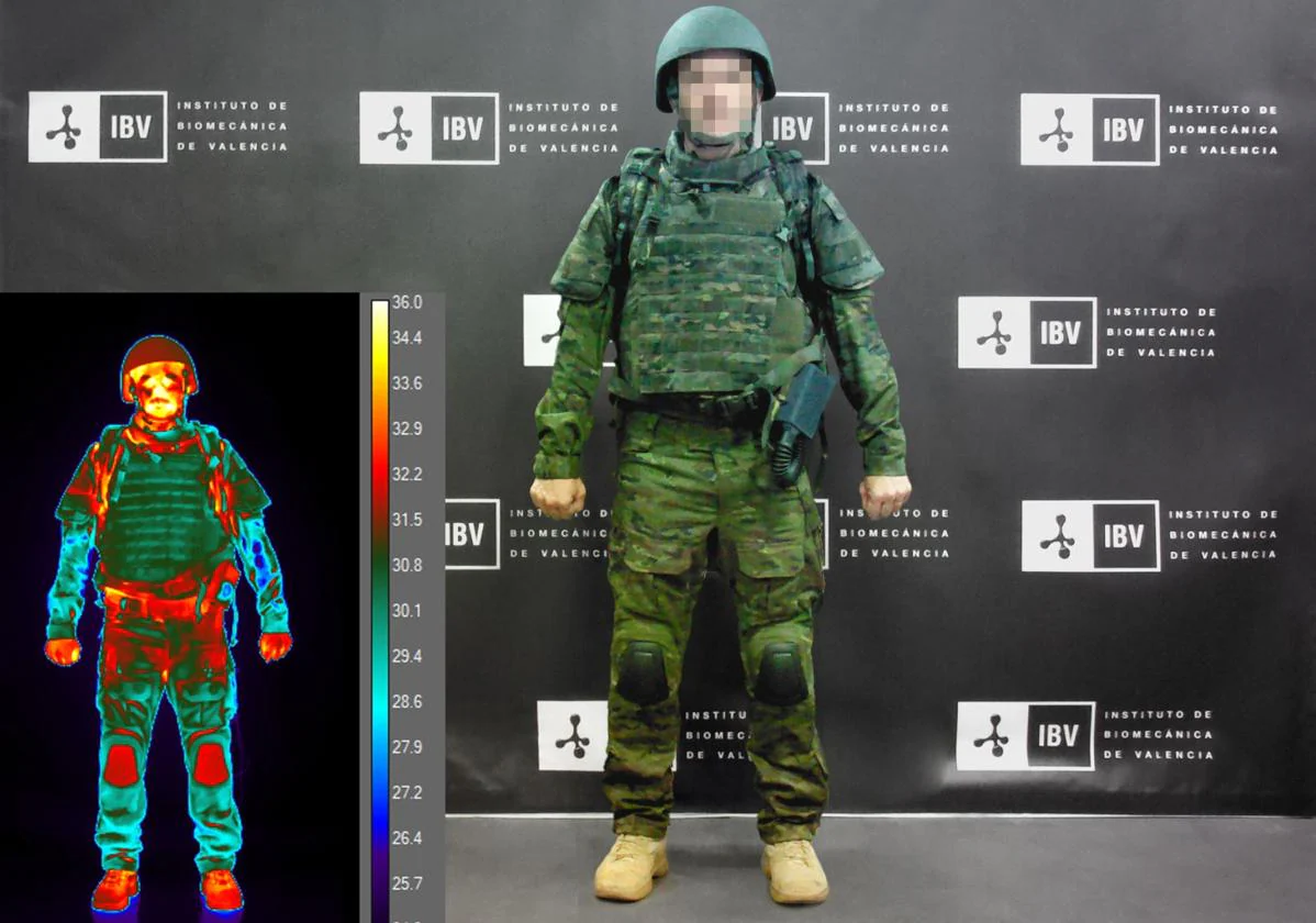 Así es el traje militar del futuro testado por los 'boinas verde' de  Alicante