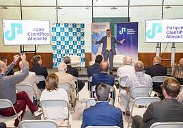 Aramando Ortuño durante su intervención.