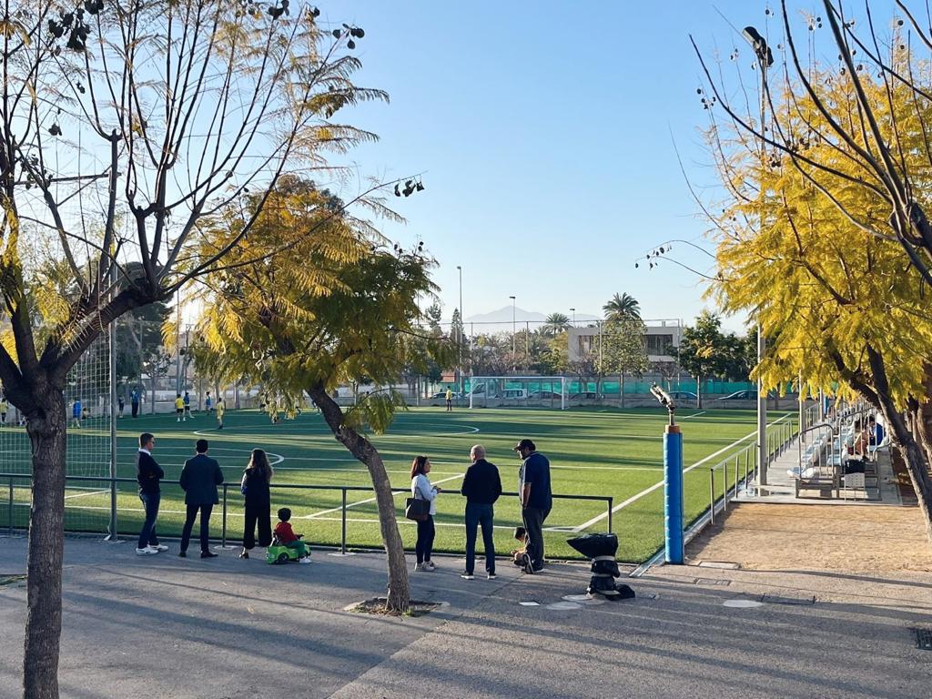 Campo de fútbol de la Albufereta.