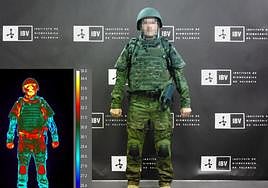 El traje militar para evitar los golpes de calor.
