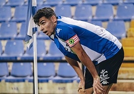 Nico Espinosa, el pasado domingo ante La Nucía