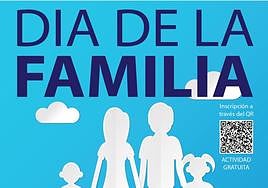 Cartel con el QR para inscribirse.