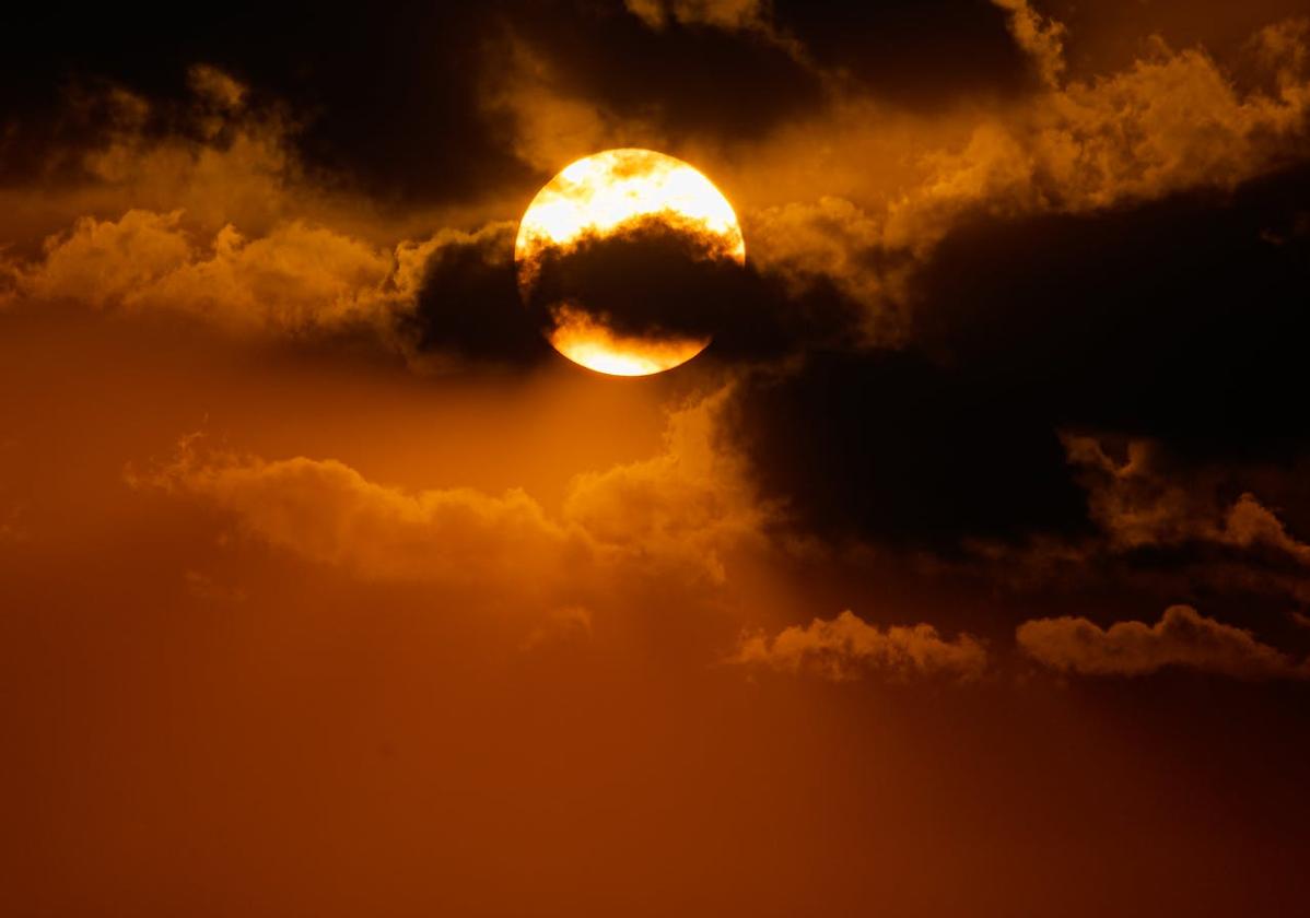 Imagen del sol, astro clave en la teoría de Copérnico.