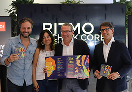 Momento del anuncio de la nominación a los American Grammy.