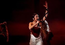 Actuación de Blanca Paloma en la anterior edición del Benidorm Fest