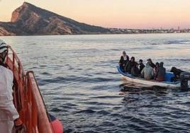 Patera interceptada en Altea.