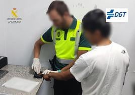 Imágenes de la detención del joven kamikaze.