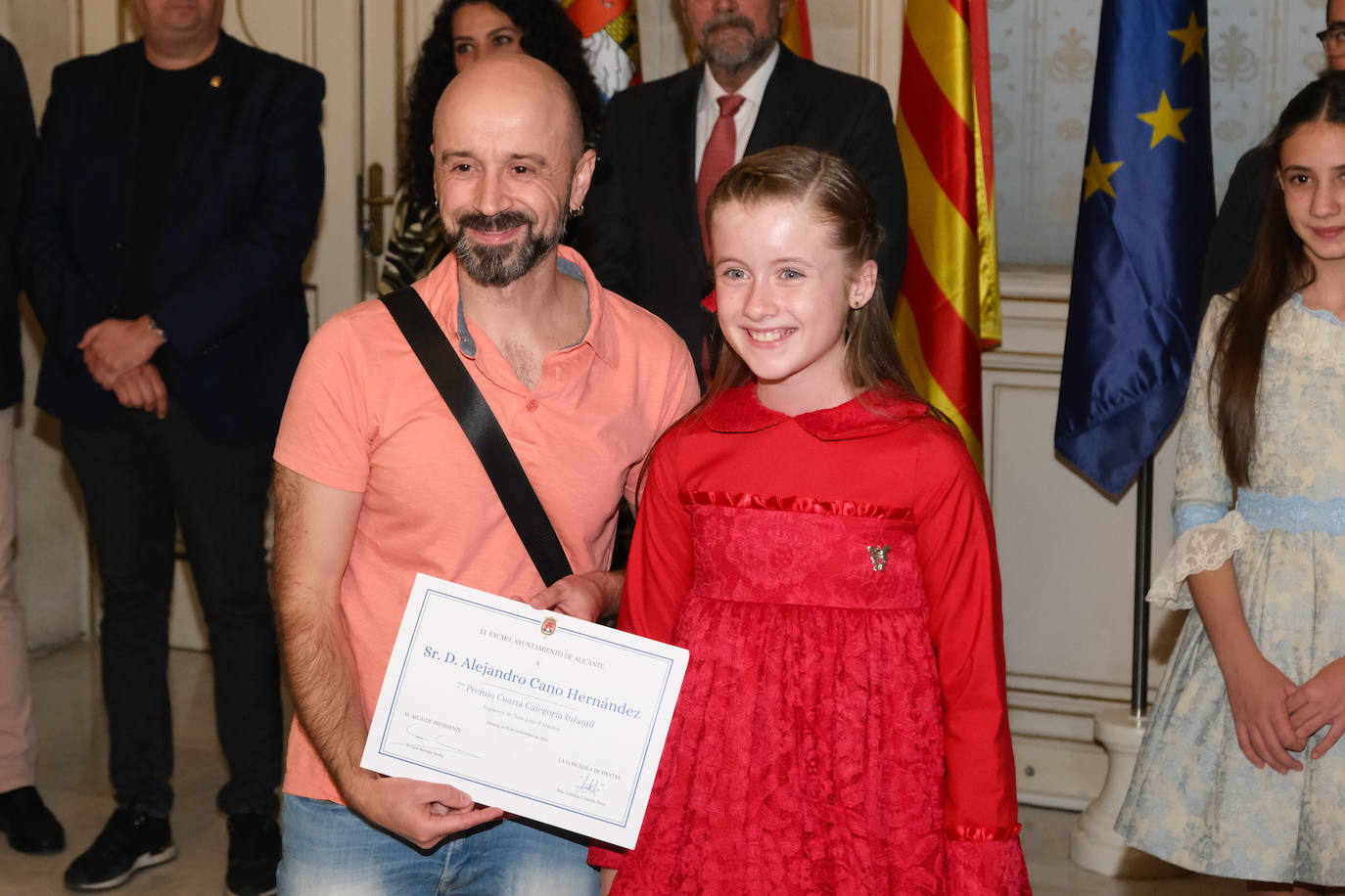 Entrega de premios a los artistas de las Hogueras de Alicante