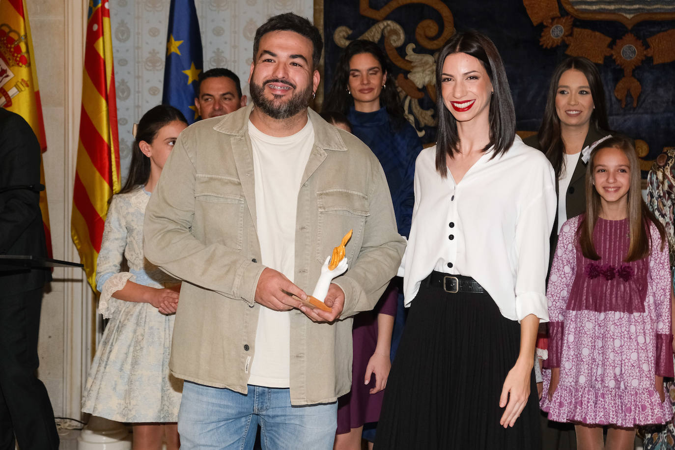 Entrega de premios a los artistas de las Hogueras de Alicante