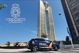 Detención de la Policía Nacional en Benidorm.