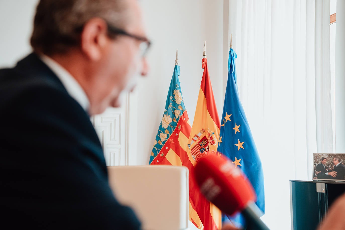 Toni Pérez en un momento de la entrevista concedida a Eiuropa Press.