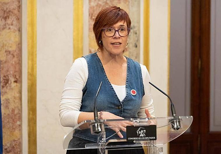 La portavoz de Compromís en el Congreso, Àgueda Micó.